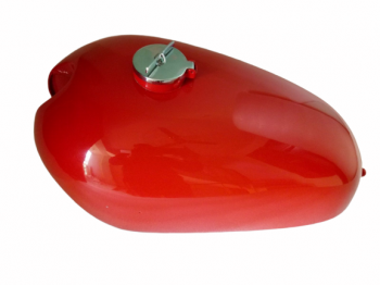 NORTON AJS MATCHLESS G12 CSR COMPETITION RED PAINTED GAS FUEL TANK + FREE CAP|Fit For