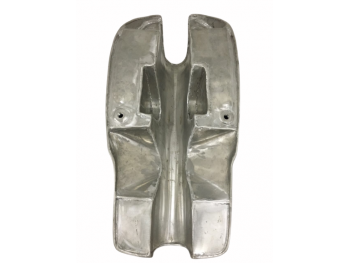 Fit For Norton Fastback Commando Aluminium Tank with round badge slot 