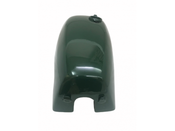 FIT FOR NORTON COMMANDO FASTBACK GREEN PAINTED ALUMINUM FUEL PETROL TANK