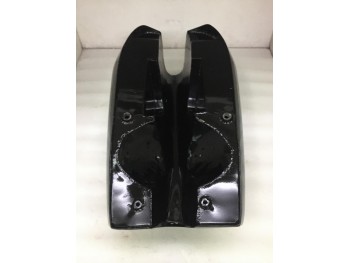 FIT FOR NORTON COMMANDO INTERSTATE BLACK WITH SIDE PANELS 