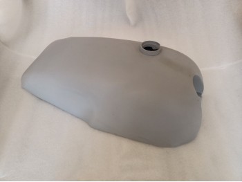 Fit For Norton Wideline Manx 3 Gallon Steel Raw Tank Short Circuit no front