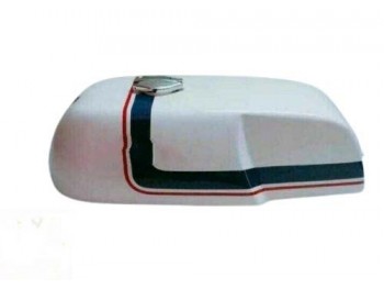 Fit For Norton Commando Dunstall Triton Norvil Cafe Racer Steel White Painted Tank
