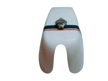 Fit For Norton Commando Dunstall Triton Norvil Cafe Racer Steel White Painted Tank