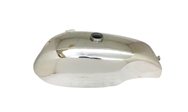 FIT FOR NORTON COMMANDO TRITON TRIUMPH LYTA SPRINT ALUMINUM GAS FUEL TANK + FREE CAP