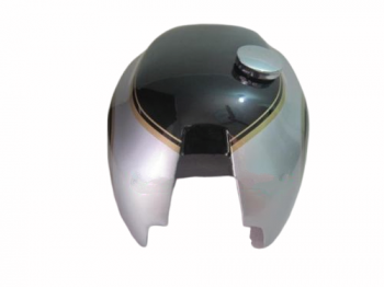 NORTON DOMINATOR MODEL 88 99 WIDELINE BLACK AND SILVER PAINTED GAS TANK + CAP|Fit For
