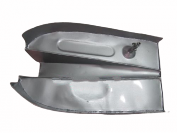 FIT FOR NORTON DOMINATOR MODEL 88 99 WIDELINE BLACK AND SILVER PAINTED GAS TANK + CAP