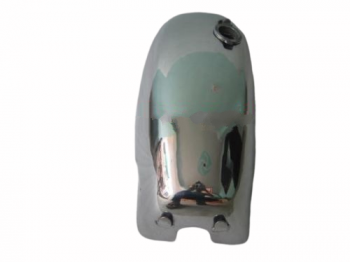 FIT FOR NORTON FASTBACK COMMANDO POLISHED ALLOY ALUMINUM GAS FUEL TANK 