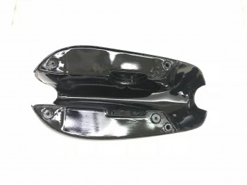 FIT FOR NORTON HI-RIDER BLACK PAINTED STEEL GAS PETROL TANK WITH FREE PETROL CAP 