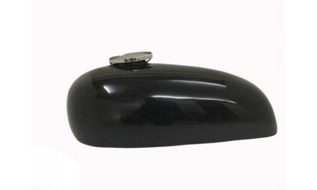 FIT FOR NORTON HI-RIDER BLACK PAINTED STEEL GAS PETROL TANK WITH FREE PETROL CAP 