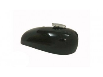 FIT FOR NORTON HI-RIDER BLACK PAINTED STEEL GAS PETROL TANK WITH FREE PETROL CAP 