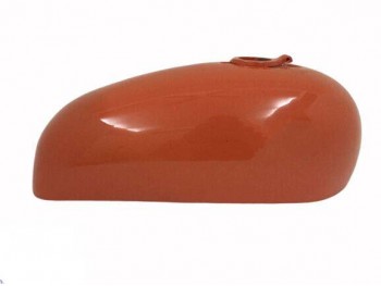 FIT FOR NORTON HI-RIDER ORANGE PAINTED STEEL GAS PETROL TANK