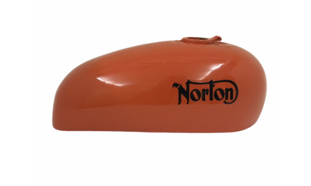 NORTON HI-RIDER ORANGE PAINTED STEEL GAS PETROL TANK|Fit For