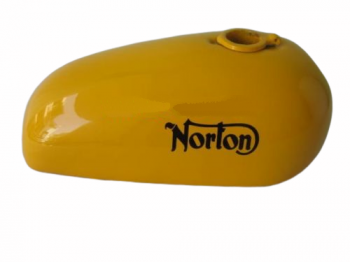 NORTON HI-RIDER YELLOW PAINTED STEEL GAS FUEL PETROL TANK |Fit For