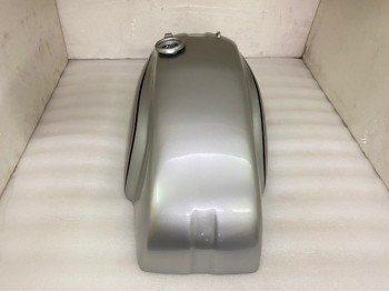 Fit For Norton Manx Triton Triumph Wideline Featherbed Silver Paint gas/petrol Tank