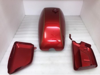 FIT FOR NORTON COMMANDO INTERSTATE CHERRY WITH SIDE PANELS 