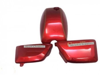 FIT FOR NORTON COMMANDO INTERSTATE CHERRY WITH SIDE PANELS 