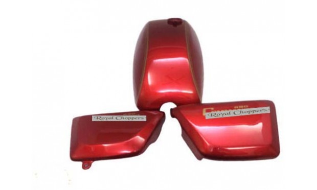 FIT FOR NORTON COMMANDO INTERSTATE CHERRY WITH SIDE PANELS 