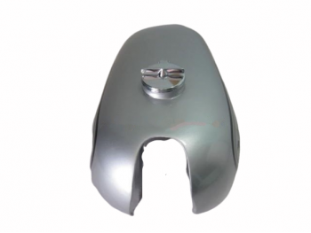 Fit For Norton Ajs Matchless G12 Csr Competition Silver Painted Petrol Tank +Cap