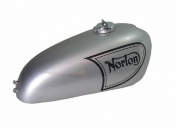 Norton Ajs Matchless G12 Csr Competition Silver Painted Petrol Tank +Cap|Fit For