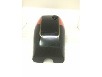 FIT FOR NORTON COMMANDO INTERSTATE BLACK & RED PAINTED STEEL TANK +SIDE PANELS 