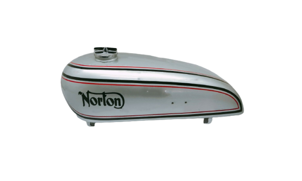 NORTON MODEL 18 SILVER PAINTED PETROL TANK 1930's + FREE FUEL CAP|Fit For