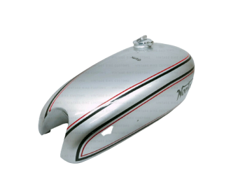 NORTON MODEL 18 SILVER PAINTED PETROL TANK 1930's + FREE FUEL CAP|Fit For