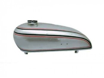 FIT FOR NORTON MODEL 18 SILVER PAINTED PETROL TANK 1930's + FREE FUEL CAP