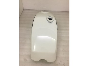 Fit For Norton Commando Roadster White Painted Gas Fuel Petrol Tank 