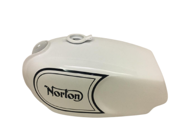 Norton Commando Roadster White Painted Gas Fuel Petrol Tank |Fit For