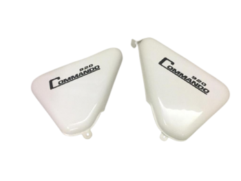 Fit For Norton Commando Roadster White Painted 920 Side Panel 