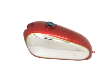 Fit For Norton P11 N15 Matchless G15 G80Cs Steel Cherry & Chrome Scrambler Tank 