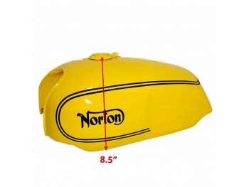 NORTON COMMANDO ROADSTER 850 YELLOW PETROL TANK CAP+SIDE PANEL+OIL TANK