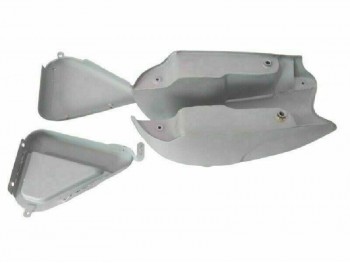 FIT FOR NORTON COMMANDO ROADSTER 750 PETROL TANK WITH SIDE PANEL RAW