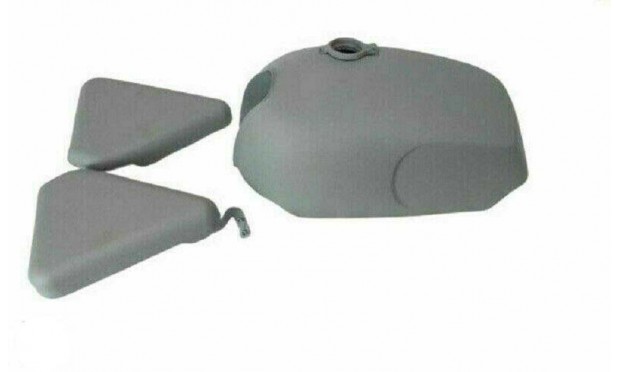 FIT FOR NORTON COMMANDO ROADSTER 750 PETROL TANK WITH SIDE PANEL RAW