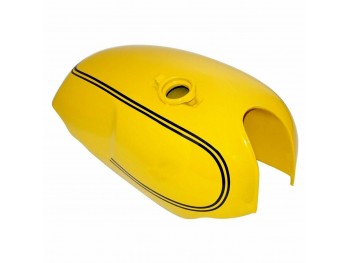 FIT FOR NORTON COMMANDO ROADSTER 850 YELLOW PETROL TANK CAP+SIDE PANEL+OIL TANK