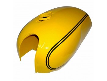 FIT FOR NORTON COMMANDO ROADSTER 850 YELLOW PETROL TANK CAP+SIDE PANEL+OIL TANK