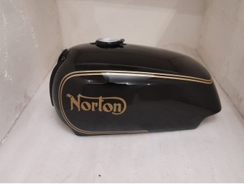 Norton Commando Roadster Black Painted Petrol Tank +850 Side Panel |Fit For