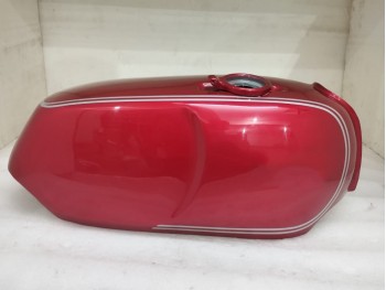 Fit For Norton Commando Roadster Cherry Tank With Silver + 850 MK3 Side Panels