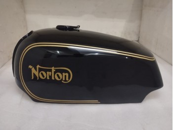 Fit For Norton Commando Roadster Black Painted Tank + MK3 850 Side Panel 1975