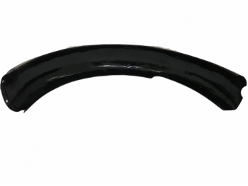 FIT FOR NORTON 16H BLACK PAINTED FENDER SET & STAYS WITH DUAL OUTLINE 