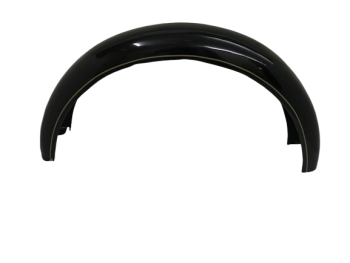 FIT FOR NORTON ES2 BLACK PAINTED FRONT AND REAR MUDGUARD SET 