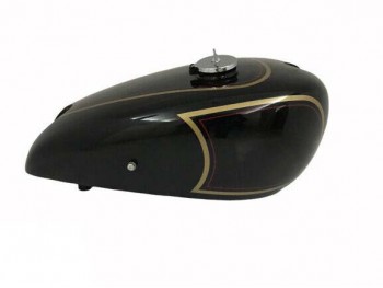 FIT FOR NORTON 16H BLACK PAINTED FUEL  PETROL TANK 