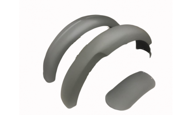 NORTON 16H FRONT AND REAR MUDGUARD / FENDER SET RAW STEEL|Fit For