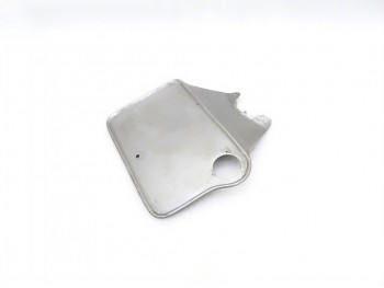 FIT FOR NORTON 16H REAR NUMBER PLATE RAW STEEL