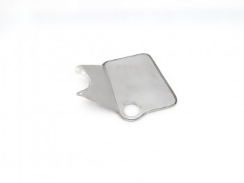 FIT FOR NORTON 16H REAR NUMBER PLATE RAW STEEL