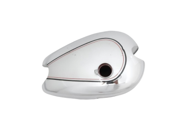 FIT FOR NORTON ES2 CHROMED AND SLIVER PAINTED PETROL TANK