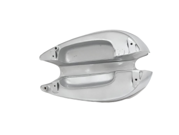 FIT FOR NORTON ES2 CHROMED AND SLIVER PAINTED PETROL TANK