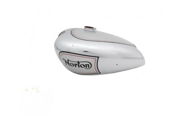 NORTON ES2 CHROMED AND SLIVER PAINTED PETROL TANK|Fit For