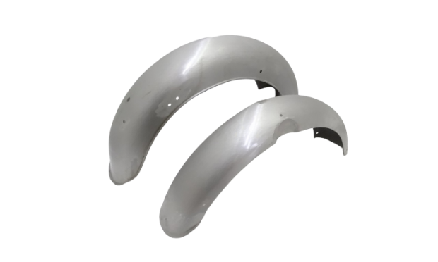 FIT FOR NORTON FEATHERBED DOMINATOR 88 500CC FENDER SET RAW STEEL