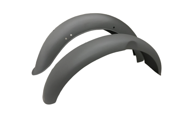 NORTON FEATHERBED SLIMLINE FRONT & REAR BARE METAL MUDGUARD Set |Fit For